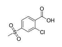 2-<em>氯</em>-4-(甲磺酰基)苯甲酸，97%（HPLC）