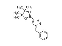 1-苯甲基-4-（4，4，5，5-<em>四</em>甲基-1，3，2-二氧硼戊環-2-基）吡唑，96%（GC）